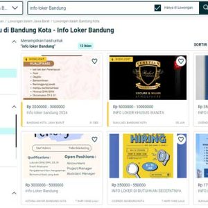 info loker bandung