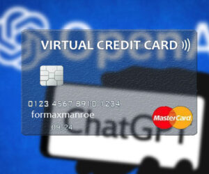 paying for chatgpt plus with a virtual credit card